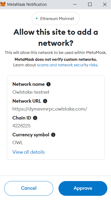 Add Network